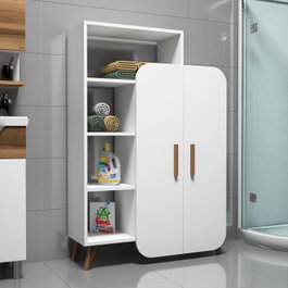 Hanah Home Estantería Blanca Moderna